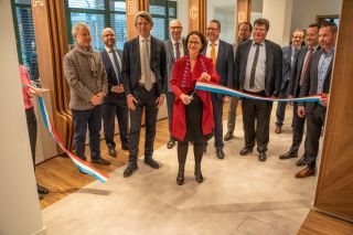 Yuriko Backes a inauguré le nouveau bâtiment de l'Administration de l'enregistrement, des domaines et de la TVA, qui réunit tous les services au public sous un seul toit