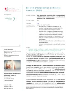 7_Bulletin d'Information du Service Juridique (BISJ)