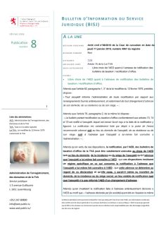 8_Bulletin d'Information du Service Juridique (BISJ)