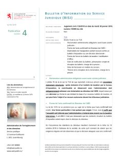 4_Bulletin d'Information du Service Juridique (BISJ)